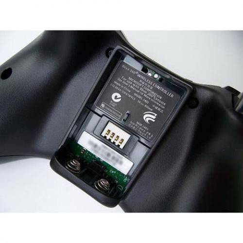 Controle Xbox 360 Microsoft Oficial Sem Fio Preto