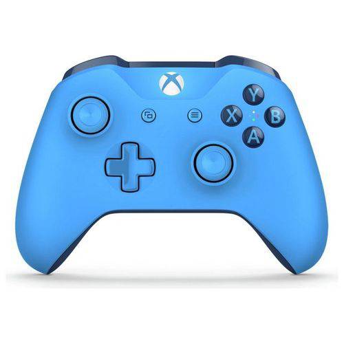 Controle Xbox One Blue Wireless Controller Azul - Microsoft