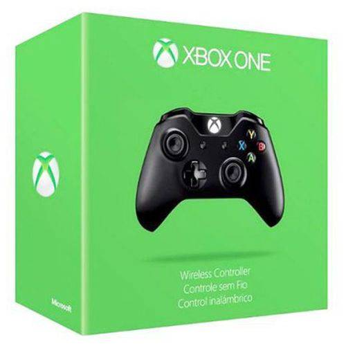 Controle Xbox One Microsoft Oficial Wireless Sem Fio Preto S2v-00012