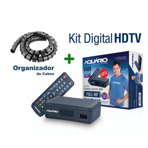Conversor Gravador Digital Full HD Aquario - DTV-4000