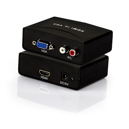 Conversor HDMI para VGA com Áudio
