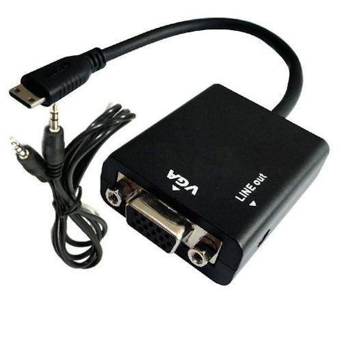 Conversor Hdmi X Vga com Saída de Áudio 1080p - Chipsce