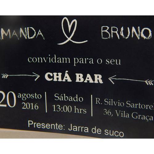 Convite Chá Bar G024