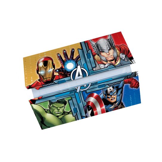 Convite de Aniversário Avengers Animated - 8 Unidades - Regina Festas
