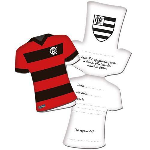 Convite de Aniversário Flamengo
