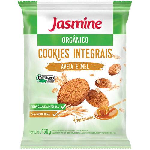 Cookie Aveia e Mel Orgânico 150g - Jasmine