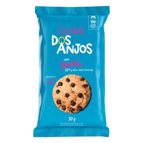 Cookie dos Anjos Baunilha com Gotas de Chocolate 30g