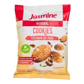 Cookie Integral Sabor Castanha do Pará Jasmine 150g