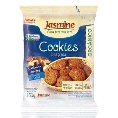 Cookie Orgânico Castanha do Pará 150g - Jasmine