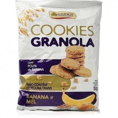 Cookies Granola, Banana e Mel