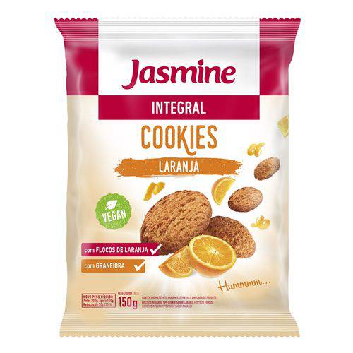 Cookies Integrais LARANJA - Jasmine - 150g