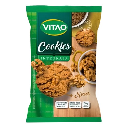 Cookies Integrais Vitao Nozes 80g