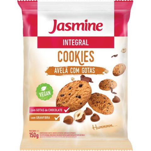 Cookies Integral Avelã com Gotas 150g - Jasmine