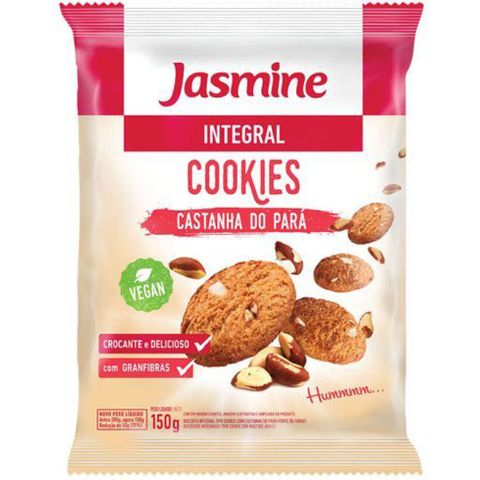 Cookies Integral Castanha do Pará 150g - Jasmine
