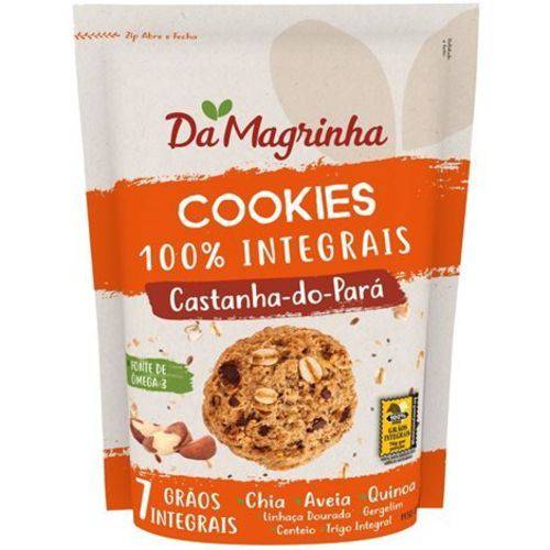 Cookies Integral Castanha do para 150g Magrinha
