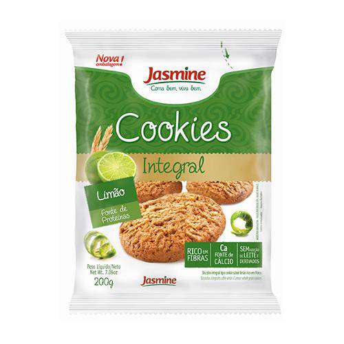 Cookies Integral Limão Jasmine
