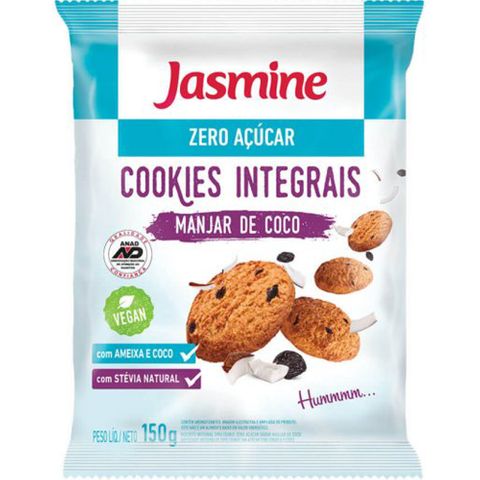 Cookies Zero Açúcar Manjar de Coco 150g - Jasmine