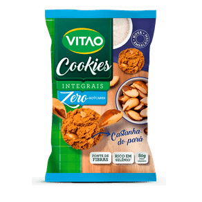Cookies Zero Integral Castanha do Pará 80g