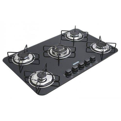 Cooktop Gas Glass Brasil 5ggtri70