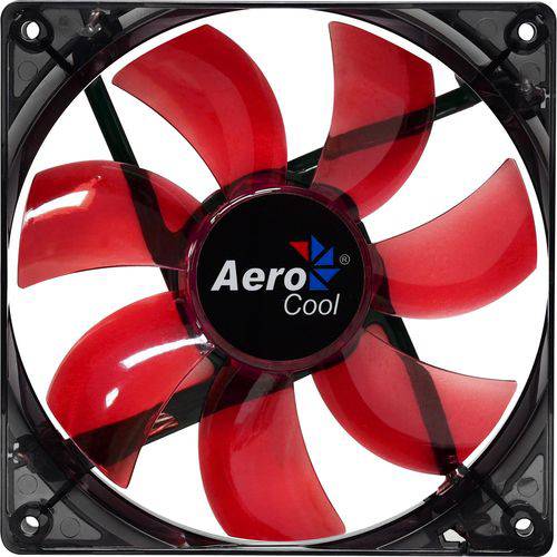 Cooler Fan Aerocool 12cm Led En51363 Vermelho