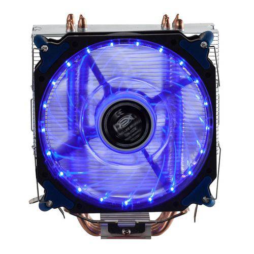 Cooler para Cpu Universal com 21 Leds Azul Dx-2021