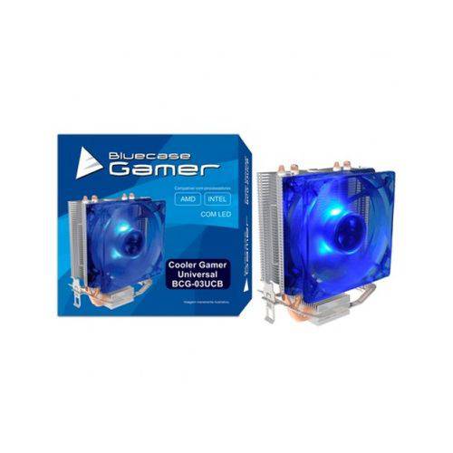 Cooler para Processador Bluecase Gamer Amd/intel com Led Azul Bcg-03ucb