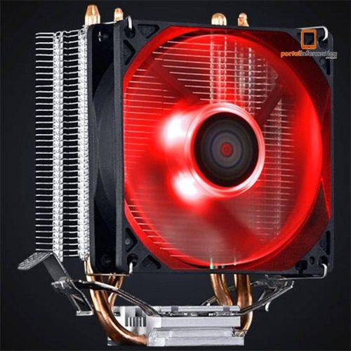 Cooler para Processador Pcyes Zero K Z2 92mm Amd/Intel Led Vermelho Aczk292ldv