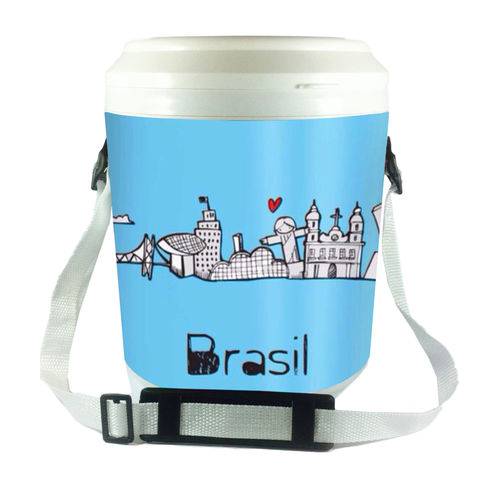 Cooler Térmico 12 Latas C/alça Alegra Store - Monumentos Brasil