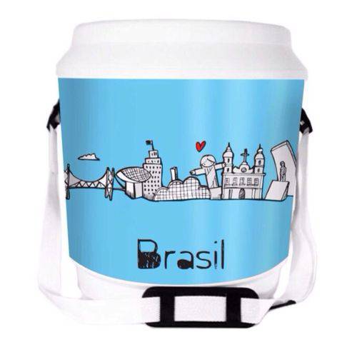 Cooler Térmico 24 Latas C/alça Alegra Store - Monumentos Brasil