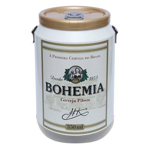 Cooler Térmico para 24 Latas Cerveja Bohemia Licenciado - Ambev