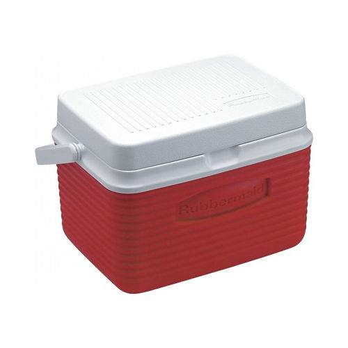 Cooler Térmico Vermelho 4,7 Litros 5qt Rb002 - Rubbermaid