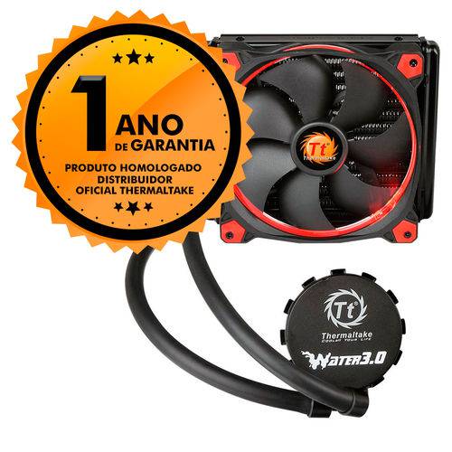 Cooler Thermaltake TT Water 3.0 Riing Red 140 All-in-one LCS CL-W150-PL14RE-A
