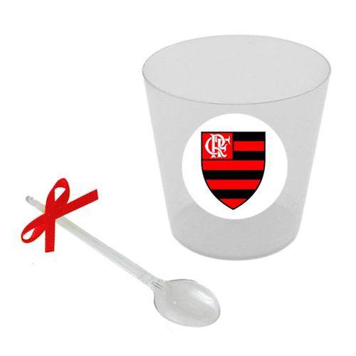 Copinho com Colher para Doces Flamengo C/ 20 Unds