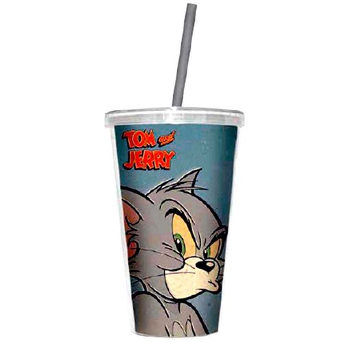Copo Canudo Tom e Jerry