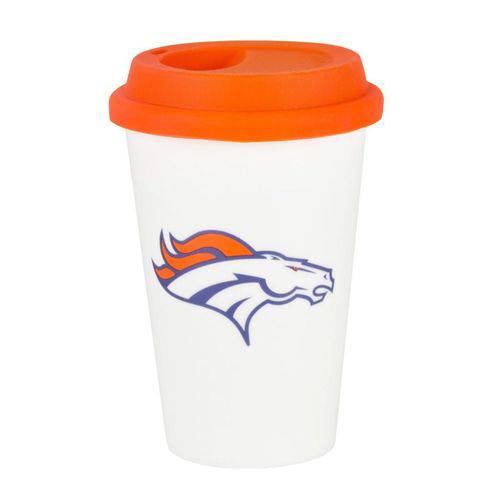 Copo de Café em Cerâmica Denver Broncos - NFL