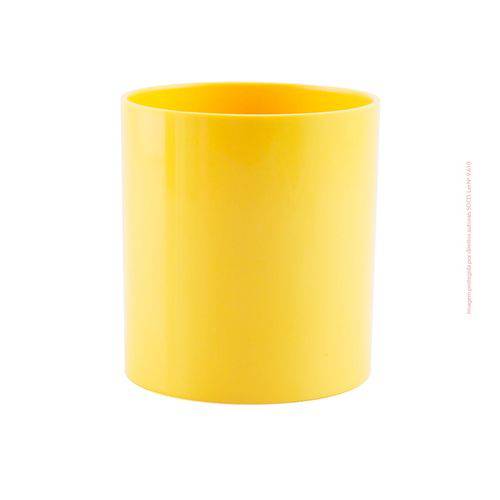 Copo de Plástico Amarelo para Sublimação - 325ml