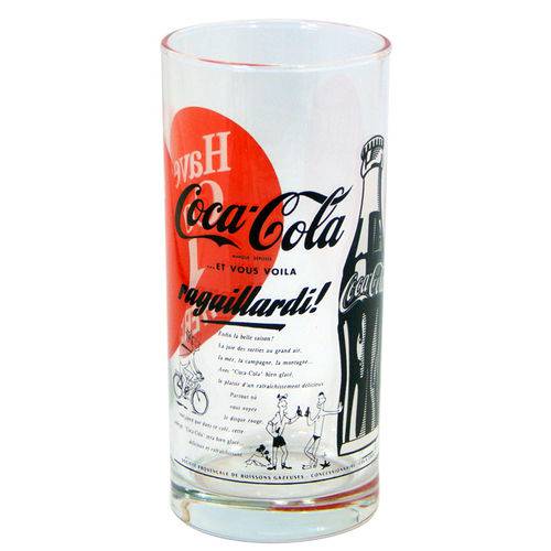 Copo Long Drink em Vidro Have a Coke Coca-Cola