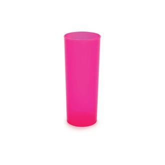 Copo Long Drink Rosa Neon - Plasútil