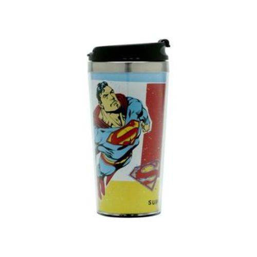 Copo Térmico 500ml Superman Voando - DC Comics Oficial