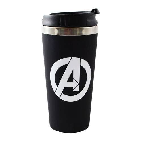 Copo Termico Emborrachado Avengers Marvel 450ml