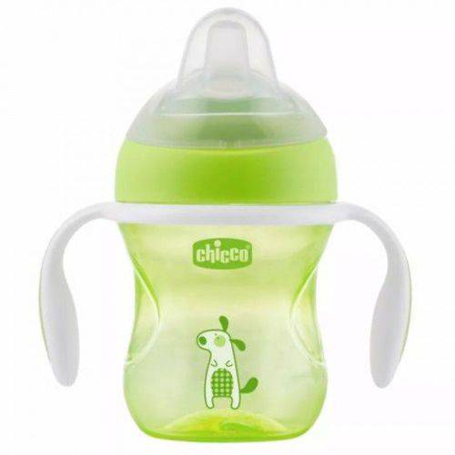 Copo Transition Cup 200ml +4m Verde Chicco