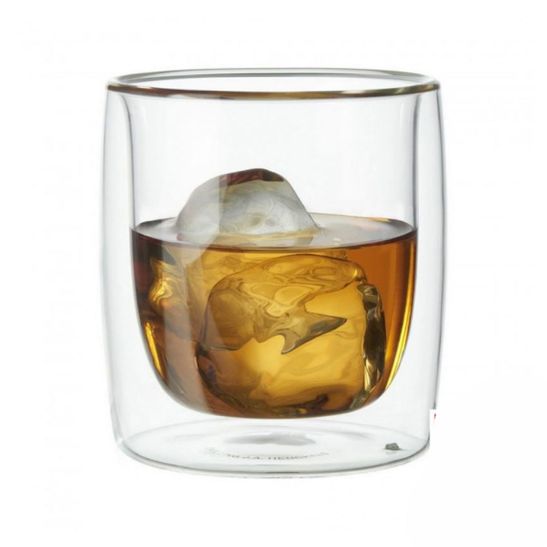 Copos de Vidro Whisky Sorrento Parede Dupla 266 Ml 2 Peças Zwilling J.A. Henckels