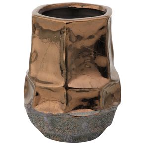 Copper Merse Vaso 18 Cm Old Copper/cinza