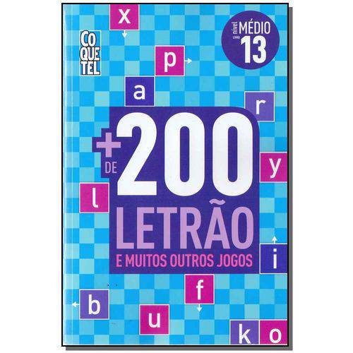 Coquetel + 200 Letrão - Nível Médio - Livro 13