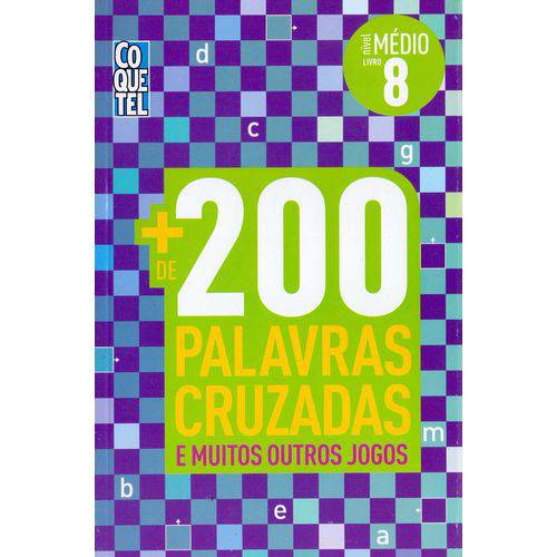 Coquetel - + 200 Palavras Cruzadas - Medio - Lv.08