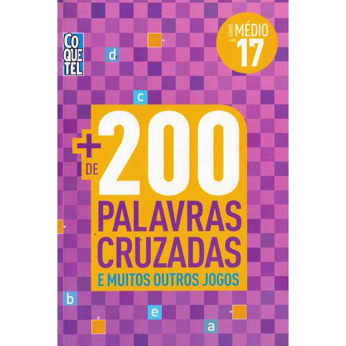Coquetel - + 200 Palavras Cruzadas - Medio - Lv.17