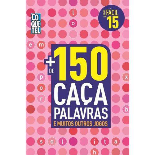 Coquetel - +150 Caca Palavras - Nivel Facil -lv.15