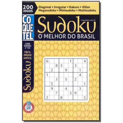 Coquetel - Sudoku - Fácil/médio/difícil - Lv.134