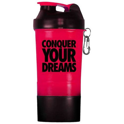 Coqueteleira Conquer Your Dreams 500ML - Cor Rosa