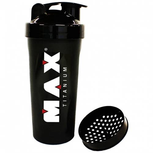 Coqueteleira Max Titanium Suplementos - Max Titanium - 600ml